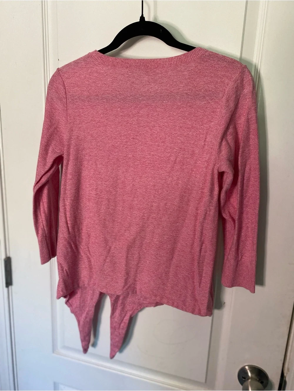 LOFT Pink Scoop Neck Lightweight Women's Sweater Size Smsll
